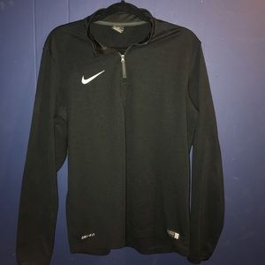 Black nike athletic fleece pullover